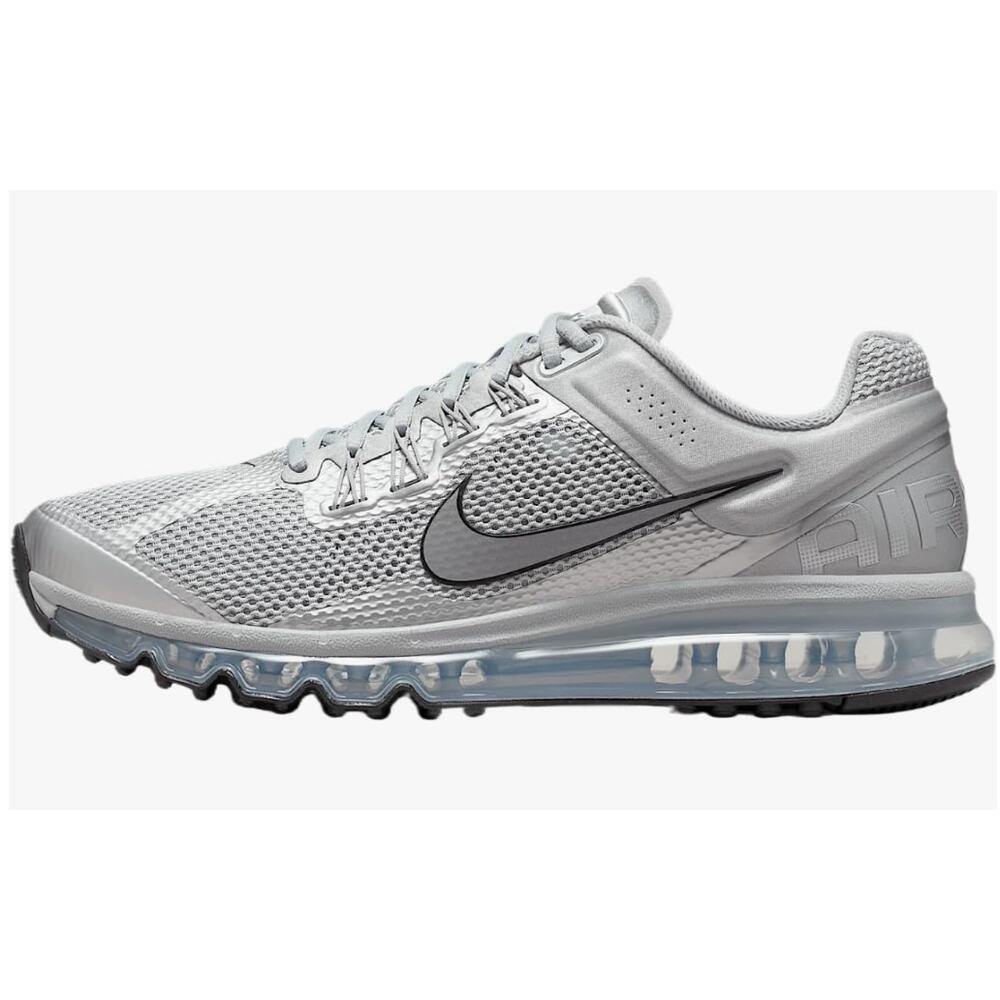 Nike Air Max 2013 Men's Shoes (HQ3025-001, Silver//black ) Size 10.5